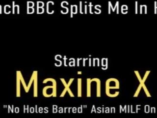 Ýyldyz splits&quest; see maxine x get torn in half by a massive big cock&excl;