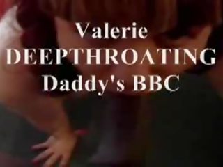 Valeriecd420 sucks sa tatay mikes bbc