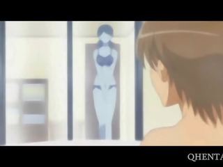 Hentai nét đẹp được âm hộ liếm và phun cứng