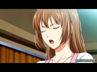 Nakatali hentai pareha makakakuha ng brutally fucked sa pamamagitan ng maniacs klip