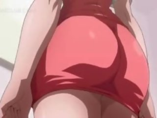 Gundantis 3d anime gražus pūtimas ir dulkinimasis sunkus varpa
