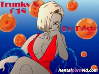 Dragon Ball Z Hentai_ Android 18 And Trunks