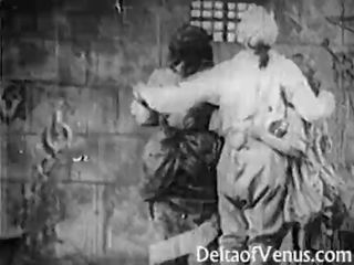 牢獄 日 - アンティーク 汚い フィルム 1920年代