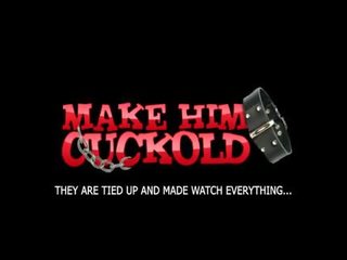 Go ahead Him Cuckold - Busted And Made A Cuckold