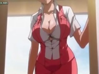 Nagy boobed anime deity szerzés jizzload