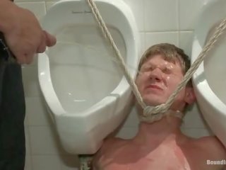 19 Year Old Studs Gang Fucked The Belt Piss The Wall Of Cocks Cum Facial