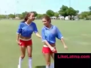Latina babes love soccer