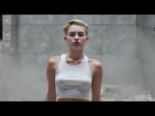 Miley cyrus naken i henne ny musikk klipp