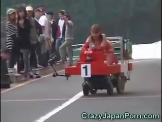 Witzig japanisch xxx klammer race!