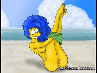 Simpsons giới tính quay phim bắt chước