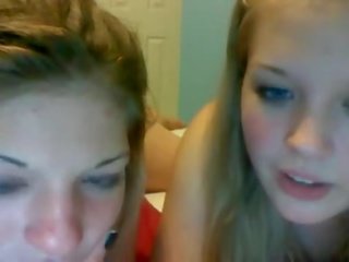 Blonde Teens During Crazybate Chat New film