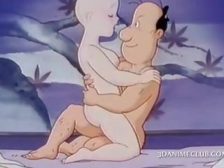 Desnudo hentai monja teniendo sexo presilla para la primero tiempo