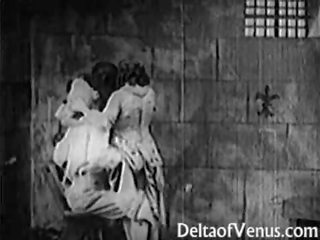 アンティーク フランス語 x 定格の フィルム 1920年代 - 牢獄 日
