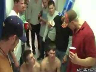 New Straight College boys Receive Gay Hazing