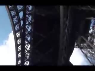 Eiffel tower offentlig kön filma