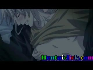 Precioso hentai homosexual hombre fabulous sucio vídeo diversión en noche