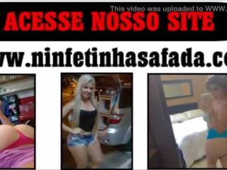 Novinha loira fazendo boquete 無 namorado