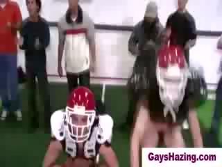 Hetro fellows made to play mudo football by homos