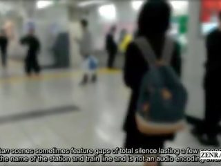 Japońskie nastolatek prawdziwy chikan pociąg doświadczenie