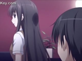 L'anime damsel baise son classmates bite pour tuition