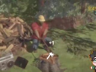 Lumberjack tiras em o bosques &vert; logjam &vert; 12 dias de yaoi s2 e9