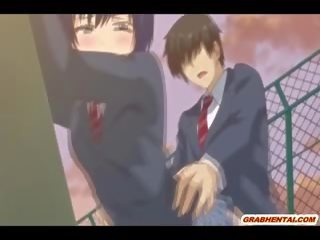 Bondage Japanese Hentai Vibrating Her Pussy