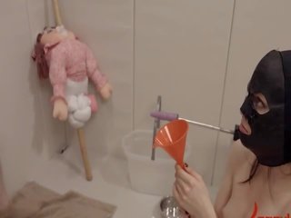 Extreme dildo anus adult video with rope BDSM teacher