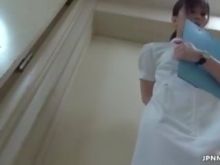 Provocative Asian Nurse Goes Crazy