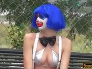 Frown clown mikayla gratis sperma op mond van vreemdeling