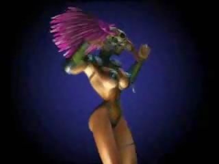 Animated dancing queen