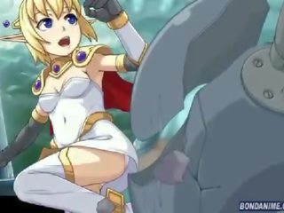 3d petite blonde elf gets pounded