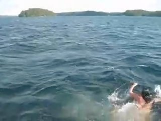 Busty lady Fucked On The Boat