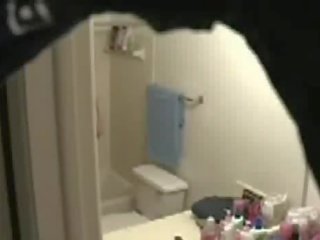 Neuvěřitelný dospívající voyér vačka koupel