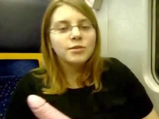 Teen Masturbates In The Train