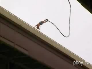 Tres amazingly tentador americana playboy modelos ir desnuda bungee salto