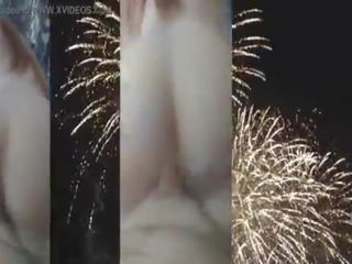 4th de july sexo vídeo celebration cara joder y corrida interna