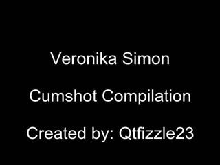 Flirty Veronika Simon cumshot compilation mov