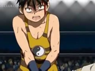 Higante wrestler masidhi pakikipagtalik a matamis anime kerida