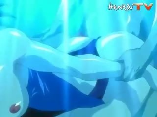 Animasi pornografi dewasa video di bawah air