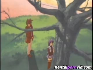 Animated Hentai diva Gets Fingered By Her young woman