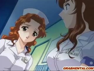 Vergavimas hentai seductress su a muzzle gauna šikna injekcija su